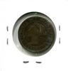 Image 2 : 1887 (Double 7) Victoria Large One Cent Coin (VG)
