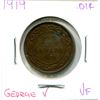 Image 1 : 1919 George V One Cent Coin (VF)