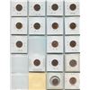 Image 2 : Sheet Of Canadian One Cent Coins 1988-2000 (16)
