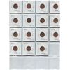 Image 1 : Sheet Of Canadian One Cent Coins 1997-2011 (15)