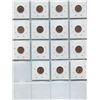 Image 2 : Sheet Of Canadian One Cent Coins 1997-2011 (15)