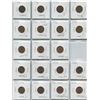 Image 1 : Sheet Of Canadian One Cent Coins 1920-2010 (19)