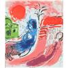 Image 1 : Bright Colorful  Chagall Lithograph The Flutist#1611275