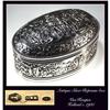 Image 1 : ANTIQUE DUTCH SILVER REPOUSSE FIGURAL BOX / #1611610