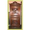 Antique French Brittany Bar Carved Cabinet #1611837