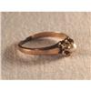 Antique 14K Pink Rose Gold Seed Pearl Ring Band#1611855