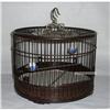 Image 1 : Chinese Tielimu Round Decorative Bird Cage  #1612102