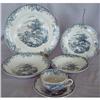 Image 1 : 24 Pc Set * Staffordshire Transferware - Byron #1619642