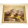 Image 1 : French Painting "Countryside" signed GK Thauer #1619749