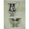 Image 1 : Sterling Silver Sugar Bowl and Cream Pitcher #1620163