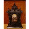 Image 1 : A German  "Giant" Dark Oak Table Clock #1620569