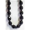 Image 1 : 30's French BLACK JET GLASS BEADS #1630406