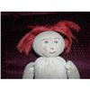 Image 1 : 11" Cloth Doll With Red Hair And Stitched #1630660