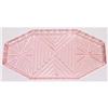 Image 1 : Tiffin Pink Chipperfield Art Deco Vanity Tray #1630928