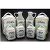 Image 1 : German Lusterware Art Deco 8 Pc. Canister Set #1631138