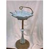 Image 1 : Pottery Smoke Stand or Ashtray Blue #1631236