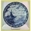 Image 1 : Blue Delft Plate Boch Canal Scene Charger #1631370