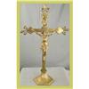 Image 1 : Antique French Religious Crucifix Standing #1631404
