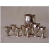 Image 1 : Eight 900 Silver Drinking Cups Sku1937 #1631572