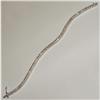 Image 1 : 3.80 carats DIAMOND TENNIS BRACELET high #1631703