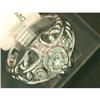 Image 1 : Art Deco 0.50ct OMC Diamond Ring in 18k W Gold #1642420