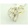 Vintage 0.74ct Dia. 1.30tcw Dia. 18k Gold Ring #1642524