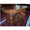 (Horner ?)  Winged Griffin Library Table #1642576