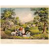 1868 CURRIER & IVES FOUR SEASONS OF LIFE, #1642610