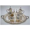 Image 1 : Beautiful Sterling Silver 5pc Tea & Coffee Set #1642691