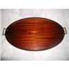Image 1 : Mahogany Butlers Tray Satinwood Inlay 19th #1654462