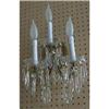 Pair of Crystal Sconces Wall Lights #1654728