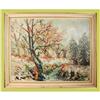 Image 1 : Art Painting Elansens Winter Landscape Trees  #1654951