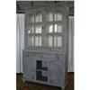 Image 1 : ANTIQUE PAINT SHABBY CHINA CABINET CUPBOARD #1655214