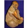 Image 1 : Wooden Kung Fu Karate Master Statue Carving  #1655356