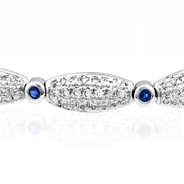 14k Gold 2.87CTW Diamond Bracelet, (I1-I2/H-I)