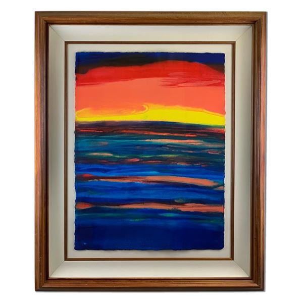 Wyland, "Warmth of the Sea" Hand Signed Original Painting with Certificate of Au