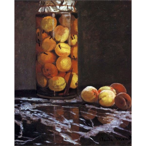 Claude Monet - The Peach Glass