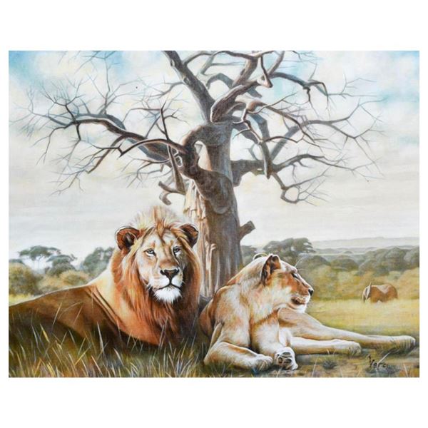 Vera V. Goncharenko, "Pride" Hand Signed Limited Edition Giclee with Letter of A