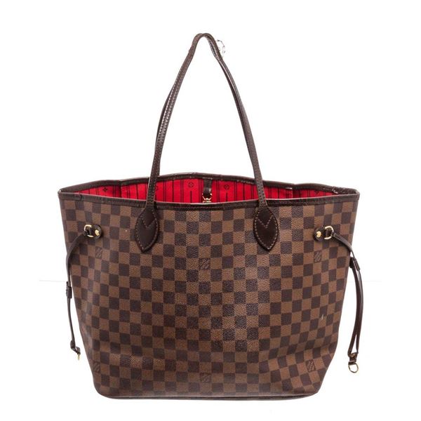 Louis Vuitton Brown Damier Ebene Neverfull MM Tote bag