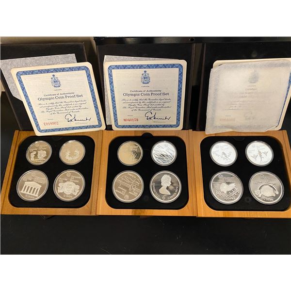 5-1976 OLYMPIC COIN SETS