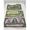 Image 1 : CANADIAN BANK NOTES  $20-1954, $10-1937, $1-1937
