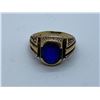 Image 1 : 10K RING WITH BLUE STONE