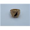Image 1 : 14K SIGNET RING WITH DIAMOND