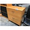 Image 1 : MAPLE 3 DRAWER LATERAL FILE CABINET