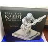 Image 1 : Pewter Style Executive Knight Pen Holder Desk Set