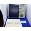 Image 1 : Royal Canadian Mint Proof Sealed Specimen Coin Set 1982 with case  certificate