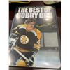 Image 4 : Lot of Boston hats and Bobby Orr book