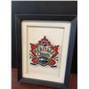 Image 1 : Framed Heritage Classic Patch 2011 Calgary