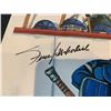 Image 2 : Autographed Print childrens hockey 78/110 signed by Frank Mahovich  Henri Richard