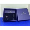 Image 2 : NEW Swarovski Crystal Heart earring set